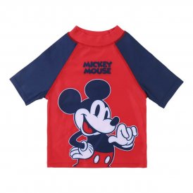 Uimarin T-paita Mickey Mouse Punainen