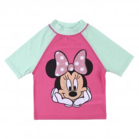 Bad t-shirt Minnie Mouse Turkoois