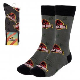 Socken Jurassic Park Dunkelgrün Unisex