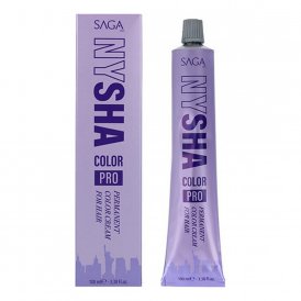 Permanent Hårfarge Saga Nysha Color Pro Nº 4.88 (100 ml)