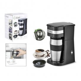Elektrisk Kaffemaskin Kiwi KCM-7505 420 ml 750W Svart