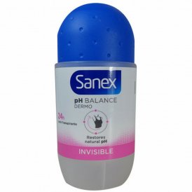 Deodorant Roller Sanex Dermo Invisible 50 ml