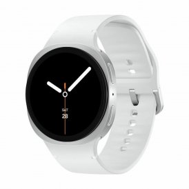 Samsung Älykello Watch8 Valkoinen Hopeinen 1, 5" Ø 44 mm Hopea Alumiini