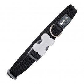 Hundehalsbånd rød Dingo Sort 31-47 cm