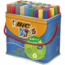 huopakärkiset kynät Bic Kids Visacolor XL (Kunnostetut Tuotteet A+)