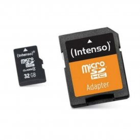 Micro-SD-Muistikortti Adapterilla INTENSO 3413480 32 GB Luokka 10