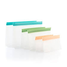 InnovaGoods Setti uudestaan käytettäviä ja ilmatiiviitä pusseja. Zags 6 osaa Läpinäkyvä