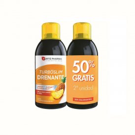 Forté Pharma Ravintolisä Slim Drenante 500 ml Ananas 2 osaa