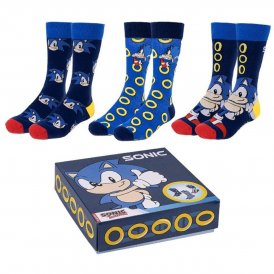 Socken Sonic 3 Stücke 40-46