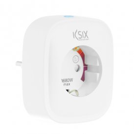 Älypistorasia KSIX Smart Energy Slim WIFI 250V Valkoinen