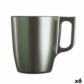 Kopp Luminarc Flashy Grønn Glass 250 ml (6 enheter)