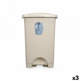 Poljinsanko Beige Muovinen 50 L (3 osaa)
