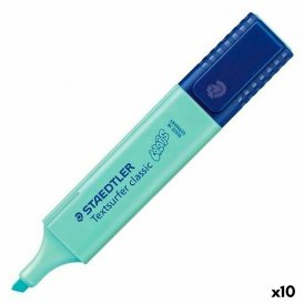Staedtler Fluoresentti tussi Textsurfer Classic Pastellinsininen (10 osaa)
