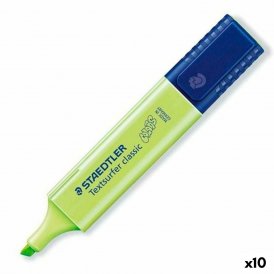 Staedtler Fluoresentti tussi Textsurfer Classic Pastel Vihreä (10 osaa)