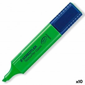 Staedtler Fluoresentti tussi Textsurfer Classic Vihreä 10 osaa