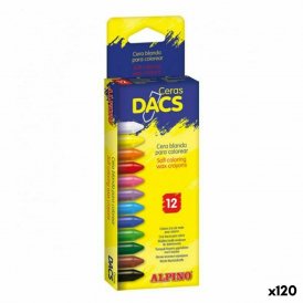 Alpino Väriliidut Dacs Monivärinen (120 osaa)