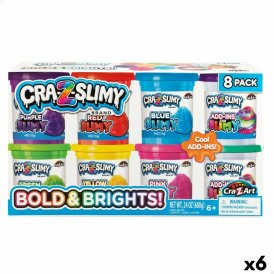 Cra-Z-Art Muovailuvahapeli Bold&Brights (6 osaa) Slime Muovi