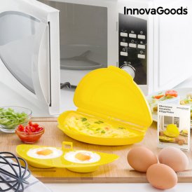 InnovaGoods Mikroastia Munakkaalle & Kananmunille Keltainen