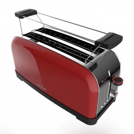 Cecotec Leivänpaahdin Toastin' time 1500 W Punainen Ruostumaton teräs
