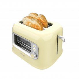 Cecotec Leivänpaahdin RetroVision 700 W Keltainen