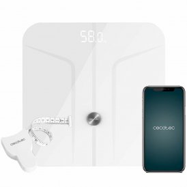 Cecotec Digitaalinen henkilövaaka Surface Precision 970 Smart Healthy Valkoinen