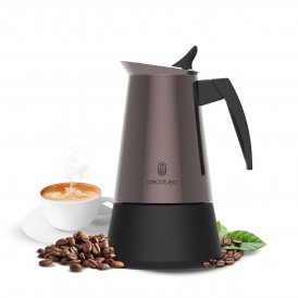 Cecotec Mokkakeitin ruostumaton teräs Piccolina 400 Bronze 6 kupit 200 ml