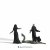 Schleich Toimintahahmot Voldemort, Nagini and Bellatrix (3 osaa) Ruskea