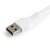 USB auf Lightning Verbindungskabel Startech RUSBLTMM30CMW USB A Weiß