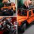 Lego Rakennussetti Techniq 42177 Mercedes-Benz G 500 PROFESSIONAL Line 2891 Kappaletta Musta Muovi