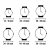Guess Miesten rannekellot GW0542G1 (Ø 42 mm) Musta Ruostumaton teräs