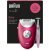 Braun Elektroninen karvanpoistolaite 3-202 Fuksia Valkoinen