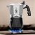 Bialetti Vanhanaikainen Italialainen Mokkapannu BRIKKA Musta Alumiini 2 Puodeliai