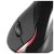Ergonominen optinen hiiri Ewent EW3156 1000 dpi USB Musta Punainen/Musta