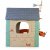 Feber Leikkimökki Recycle Eco House 20 x 105, 5 109, cm Muovi