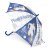 Automatisk paraply Real Madrid C.F. Blå Hvit