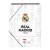 Mappe Real Madrid C.F. Svart Hvit A4 (26 x 33.5 x 2.5 cm)