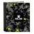 Rengaskansio Kelme Jungle Musta Harmaa Lime väri A4 (27 x 33 x 6 cm)