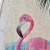 Dekodonia Seinäkoriste DKD Home Decor Puu Vaaleanpunainen flamingo Trooppinen