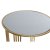 Sivupöytä DKD Home Decor Peili Kullattu Metalli (45 x 45 x 52 cm)