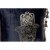 Tyyny DKD Home Decor Musta Pinkki Polyesteri Sametti Alumiini Arabi (45 x 10 x 45 cm) (2 osaa)