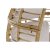 Puutarhasohva DKD Home Decor Metalli synteettinen rottinki Valkoinen Vaaleanruskea (90 x 65 x 151 cm)