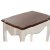 Set of 3 tables DKD Home Decor Valkoinen Ruskea 60 x 40 x 66 cm