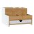 Monikäyttöinen järjestelijä DKD Home Decor Pöytä Bambu (23.5 x 18 x 15 cm)