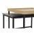 Set van 2 kleine tafels DKD Home Decor MDF Staal (110 x 48 x 37 cm)