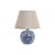 Bordlampe DKD Home Decor Blå Porselen (34 x 34 x 43 cm)