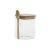 Tin DKD Home Decor Bamboe Borosilicaatglas 800 ml (10 x 12 x 13 cm)