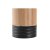 DKD Home Decor Hammasharjateline Bambu 7 x 11 cm Musta Alumiini
