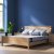 Cecotec Flow ViscoCare 1900 viskoelastinen patja 90x200 cm, medium, 21 cm korkea Sininen Polyesteri