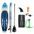 BigBuy Fun Ilmatäytteinen Paddle Surf Board Tarvikkeilla Kohala Sunshine Valkoinen (305 x 81 12 cm)