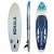 BigBuy Fun Ilmatäytteinen Paddle Surf Board Tarvikkeilla Kohala Sunshine Valkoinen (305 x 81 12 cm)